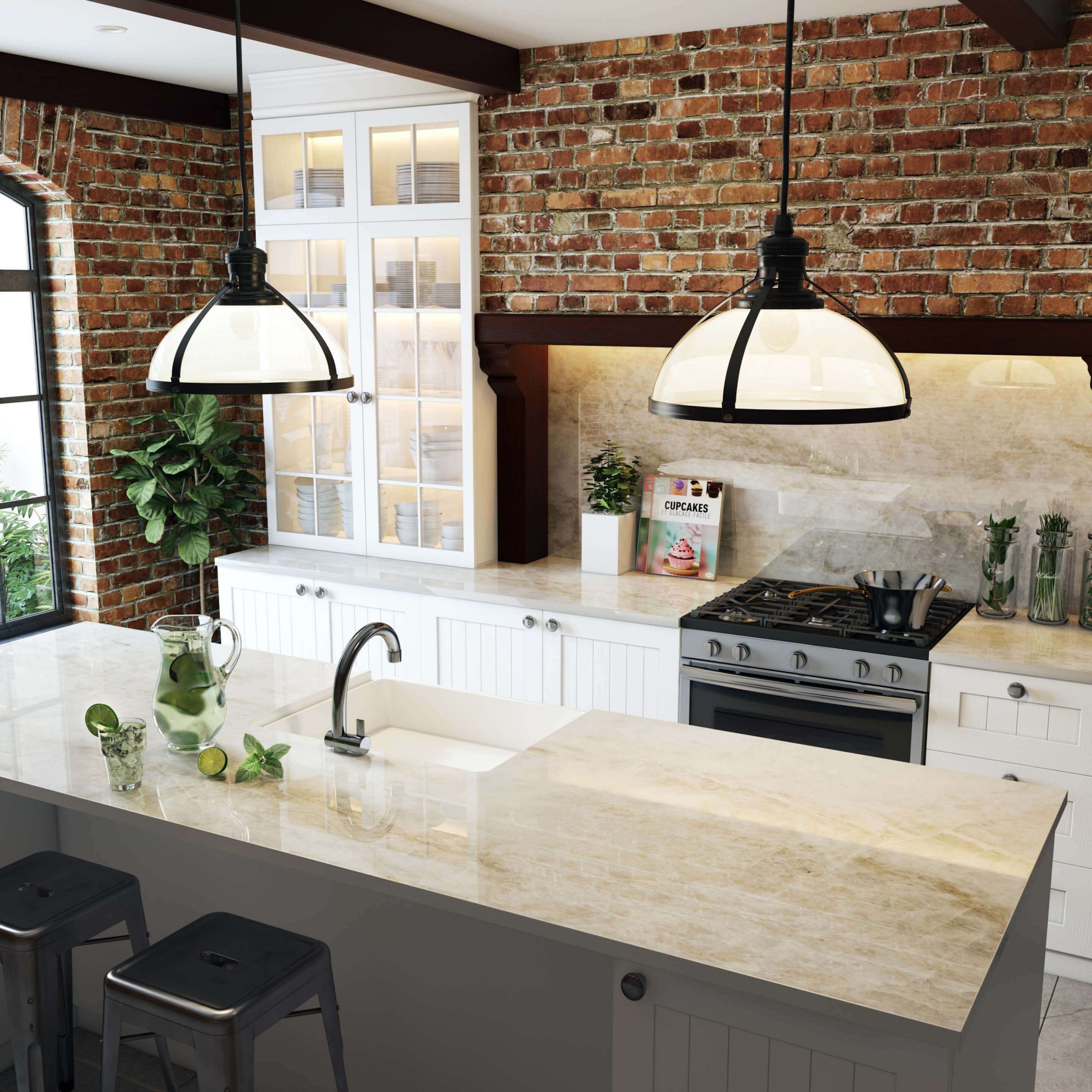 Dekton kitchen - Xgloss Stonika - Taga (Flooring Soke)